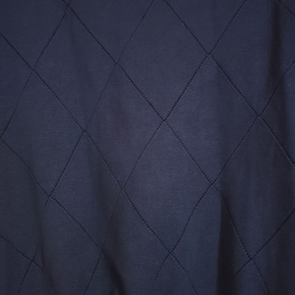 JACK SMITH Pullover Sweater Long Sleeve Argyle Quarter Zipper Collar Size S - Picture 8 of 11